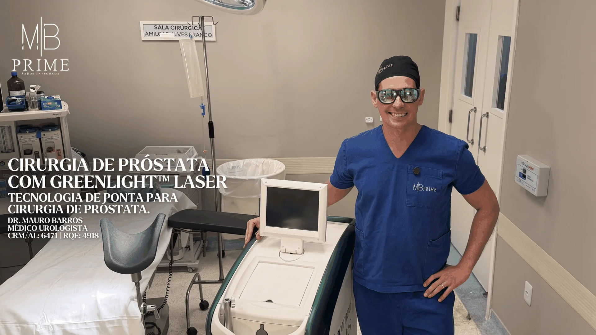 GreenLight Laser em Maceió | Tratamento Moderno para Próstata Aumentada | Dr. Mauro Barros